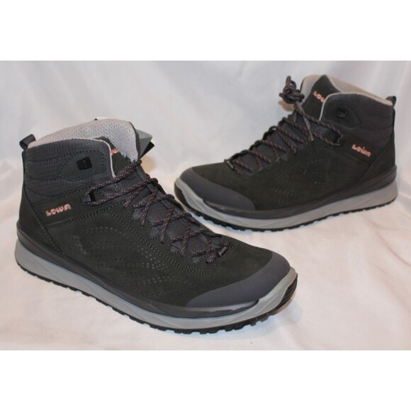 Lowa Malta Women's GTX Gore-Tex Mid Waterproof Hiking Boots Anthracite 9.5 NIB - Picture 4 of 5